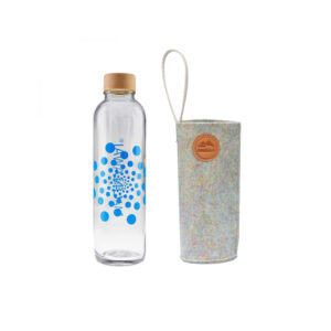 Maunawai Trinkflasche Schutzhülle Farbe sand für Carry Glasflasche mit 700 ml