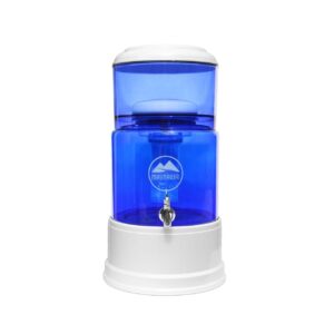 Wasserfilter Maunawai Wasserspender K2 PiPrime Quelle für weiches Wasser bis 7,5° dH mit Gravur Blume des Lebens für schadstoffarmes und gesundes lebendiges Trinkwasser