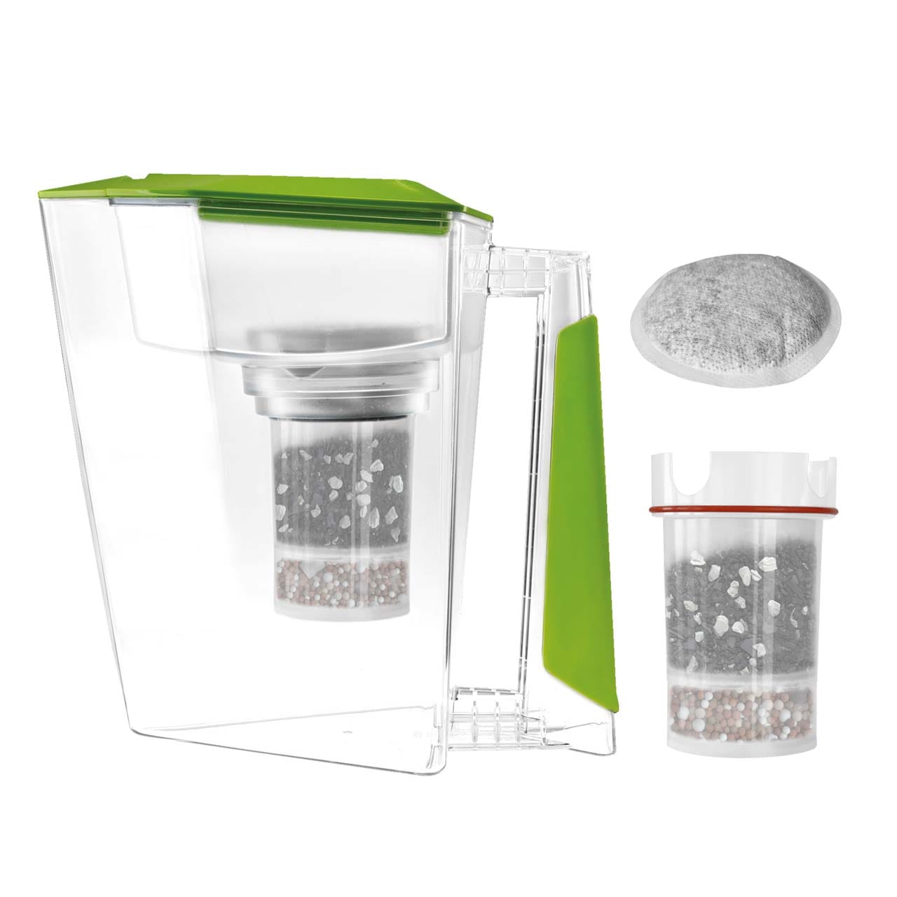 Wasserfilter Maunawai Tischwasserfilter Kini SMMA BPA frei das Pi Ersatzfilter Kartusche Set