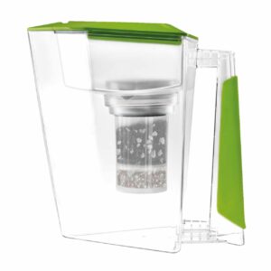 Wasserfilter Maunawai Tischwasserfilter Kini SMMA BPA frei in Farbe grün für schadstoffarmes und gesundes lebendiges Trinkwasser