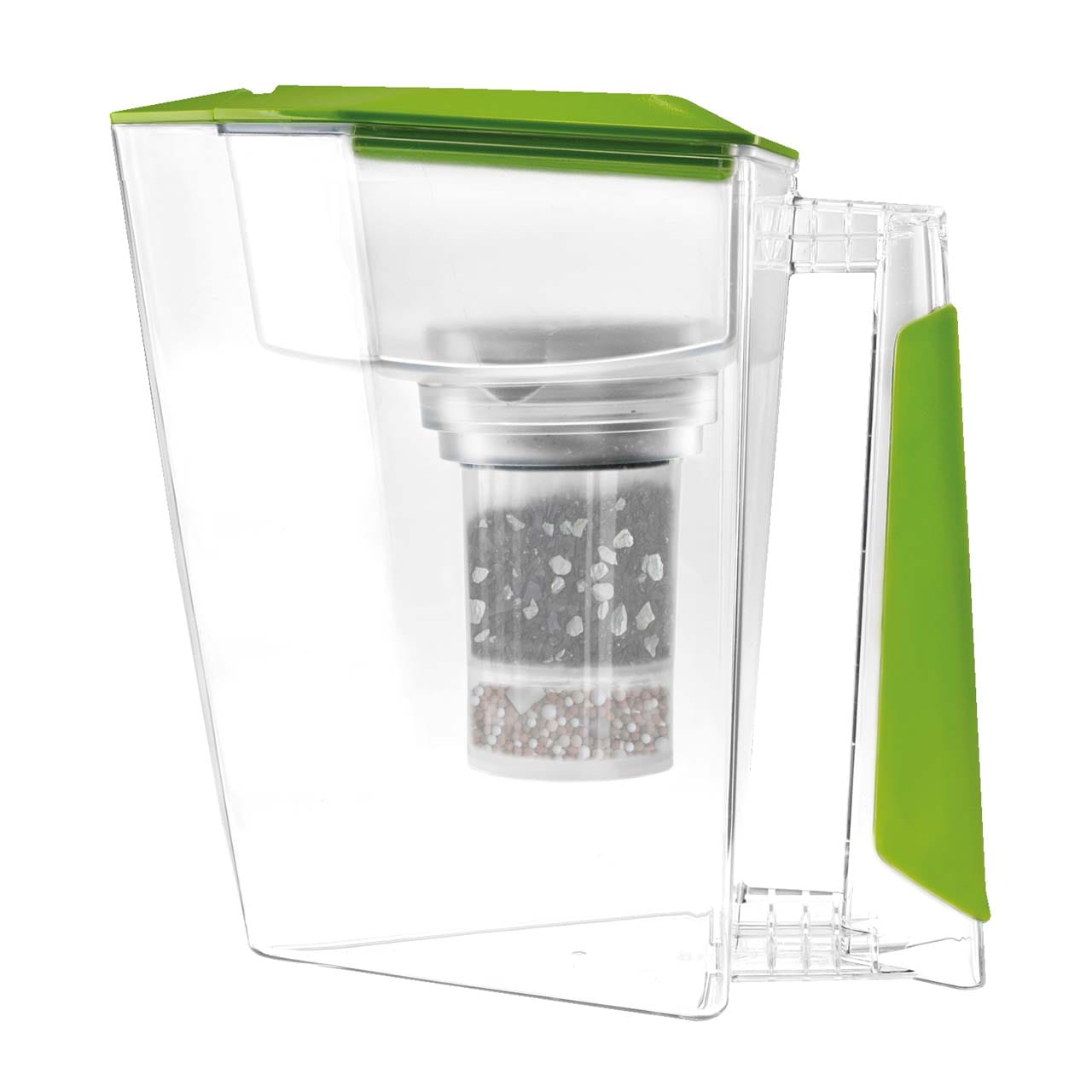Wasserfilter Maunawai Tischwasserfilter Kini SMMA BPA frei in Farbe grün für schadstoffarmes und gesundes lebendiges Trinkwasser