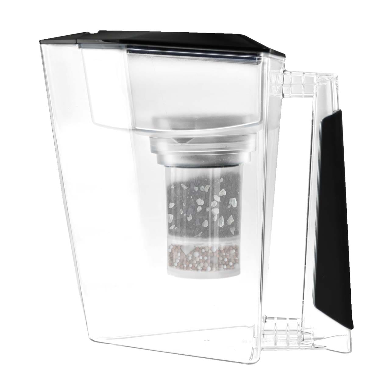 MAUNAWAI Tischwasserfilter | Kini Wasserfilterkanne - schwarz