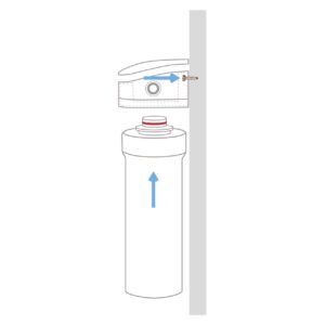 Wasserfilter Maunawai Wasserfilteranlage PiCONNECT WAI die Montage für das Filtersystem mit Einzelfiltern für die Küche für schadstoffarmes und gesundes lebendiges Trinkwasser